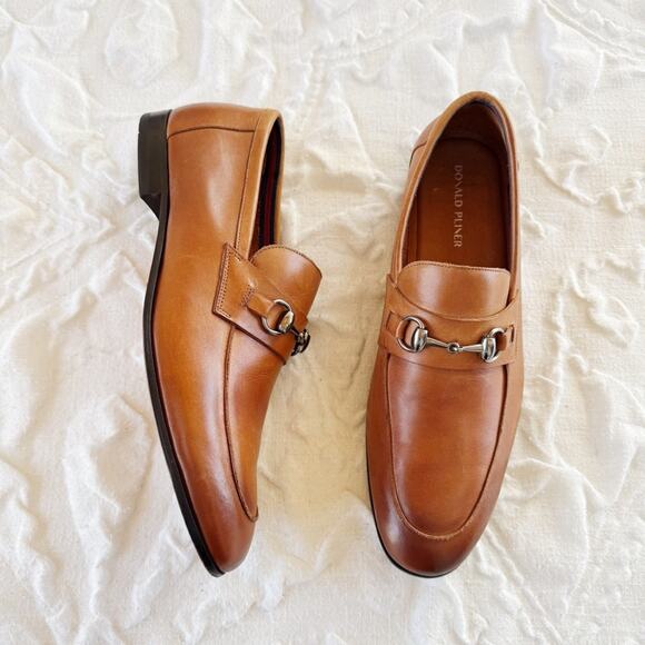 Donald J. Pliner Ted Bit Leather Slip-On Loafers main image 11